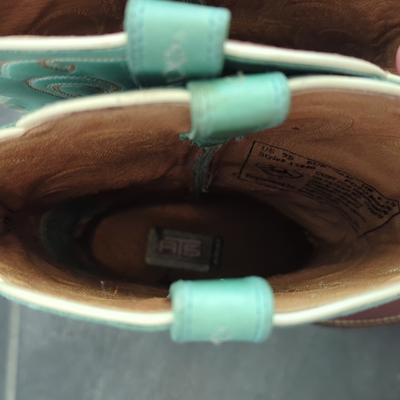 Ariat Legend Cowboy Western Boots Size 9B - Picture 9 of 11